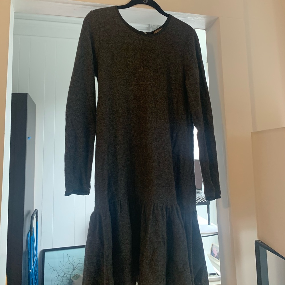 Pedro del Hierro wool long sleeved dress